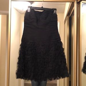 Adrianna Papell designer Black cocktail dress
